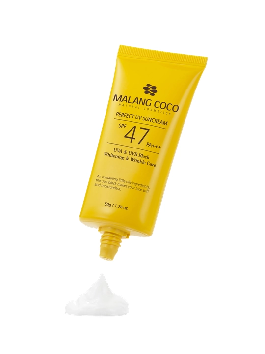 Malang Coco Sun Cream SPF47 PA+++ Солнцезащитный крем для лица с интенсивным уходом