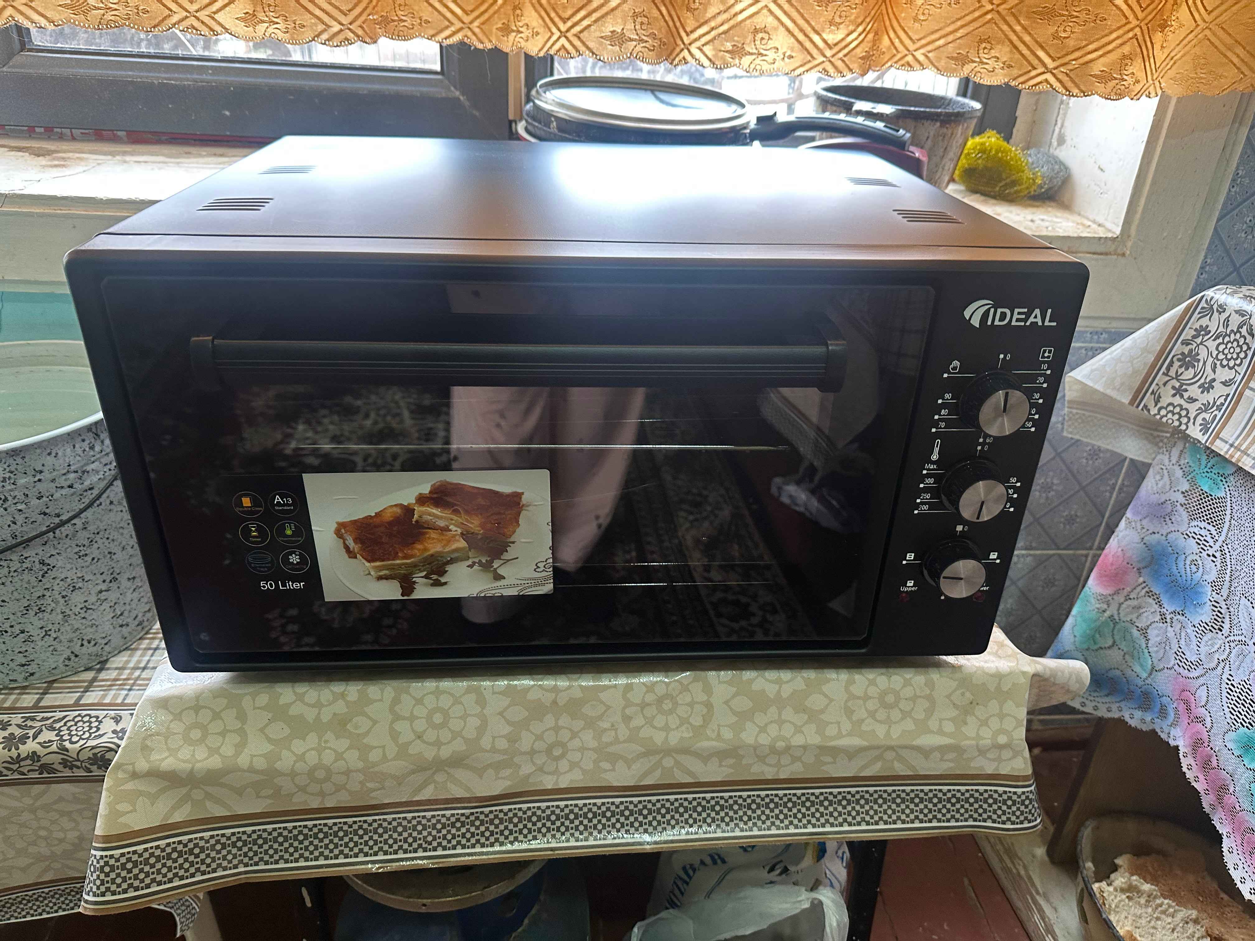 Мини печь Ideal M5000, объём духовки 50 л
