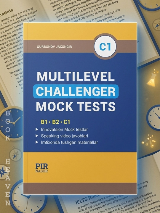 Multilevel top Mock Listening, Reading, Practice tests, Achiever C1 with answers - 