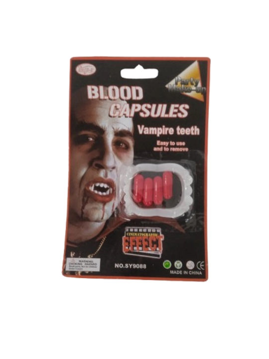 Vampire karnaval to'plami: soxta jag' va qon kapsulalari - 