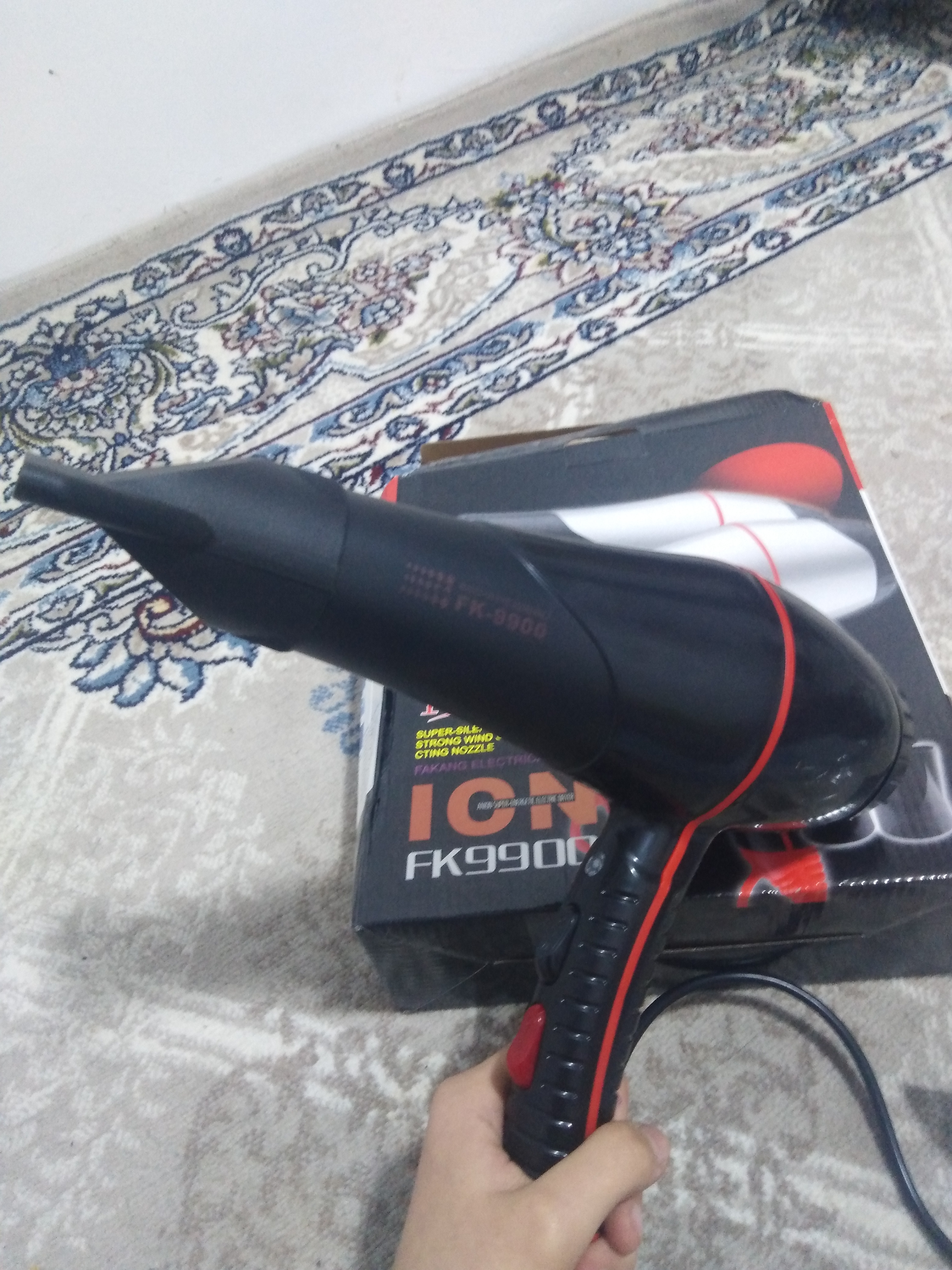 Fen professional, sochni quritish va turmaklash uchun, masajli taroq, ayollar uchun sovg'a