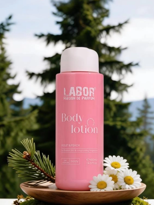 Лосьон для тела 400 мл Labor body lotion, увлажняющий и парфюмированный