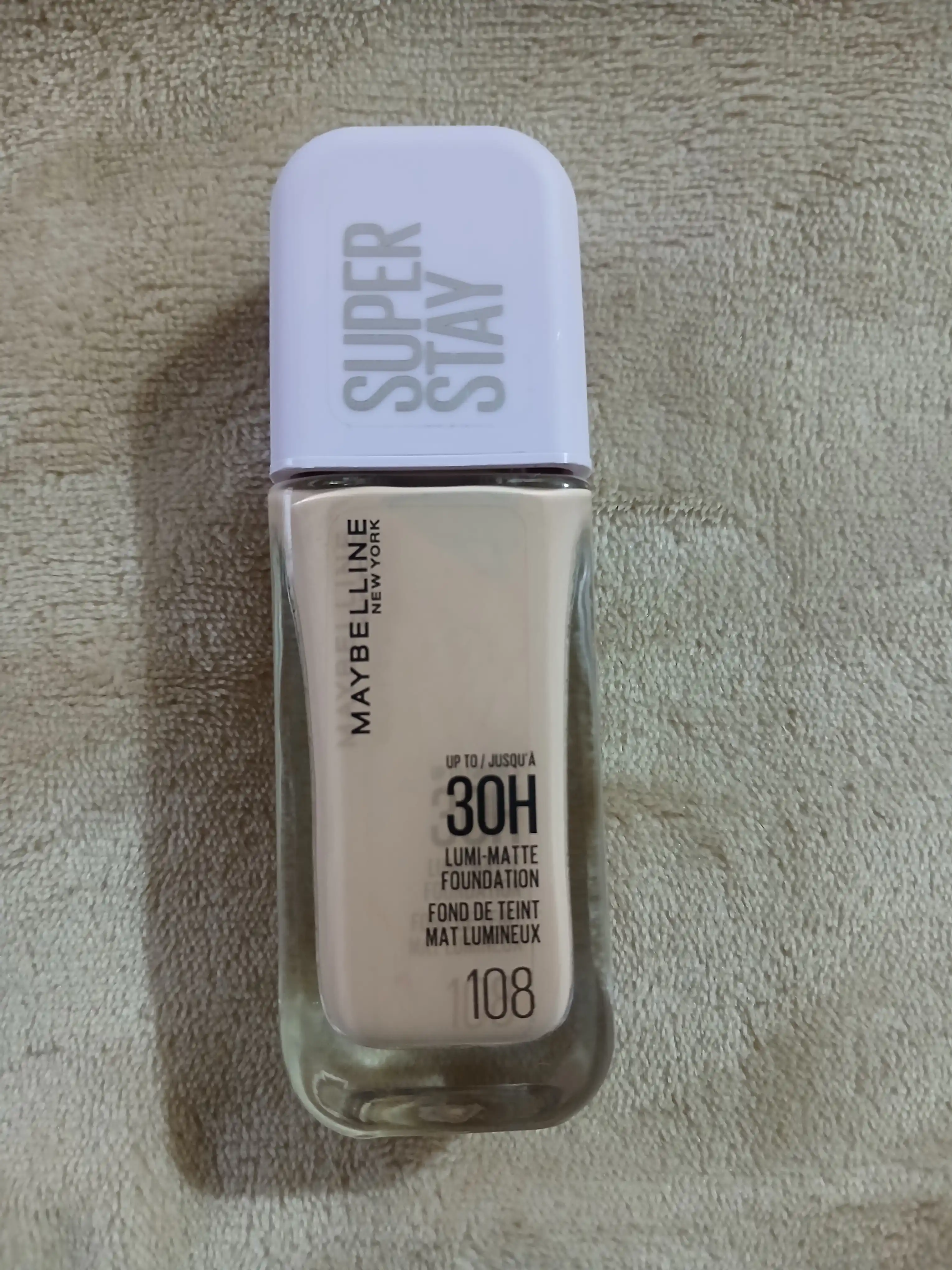 Maybelline Super Stay Lumi-Matte tonal kremi, 108, xiralashtiruvchi, 30 ml