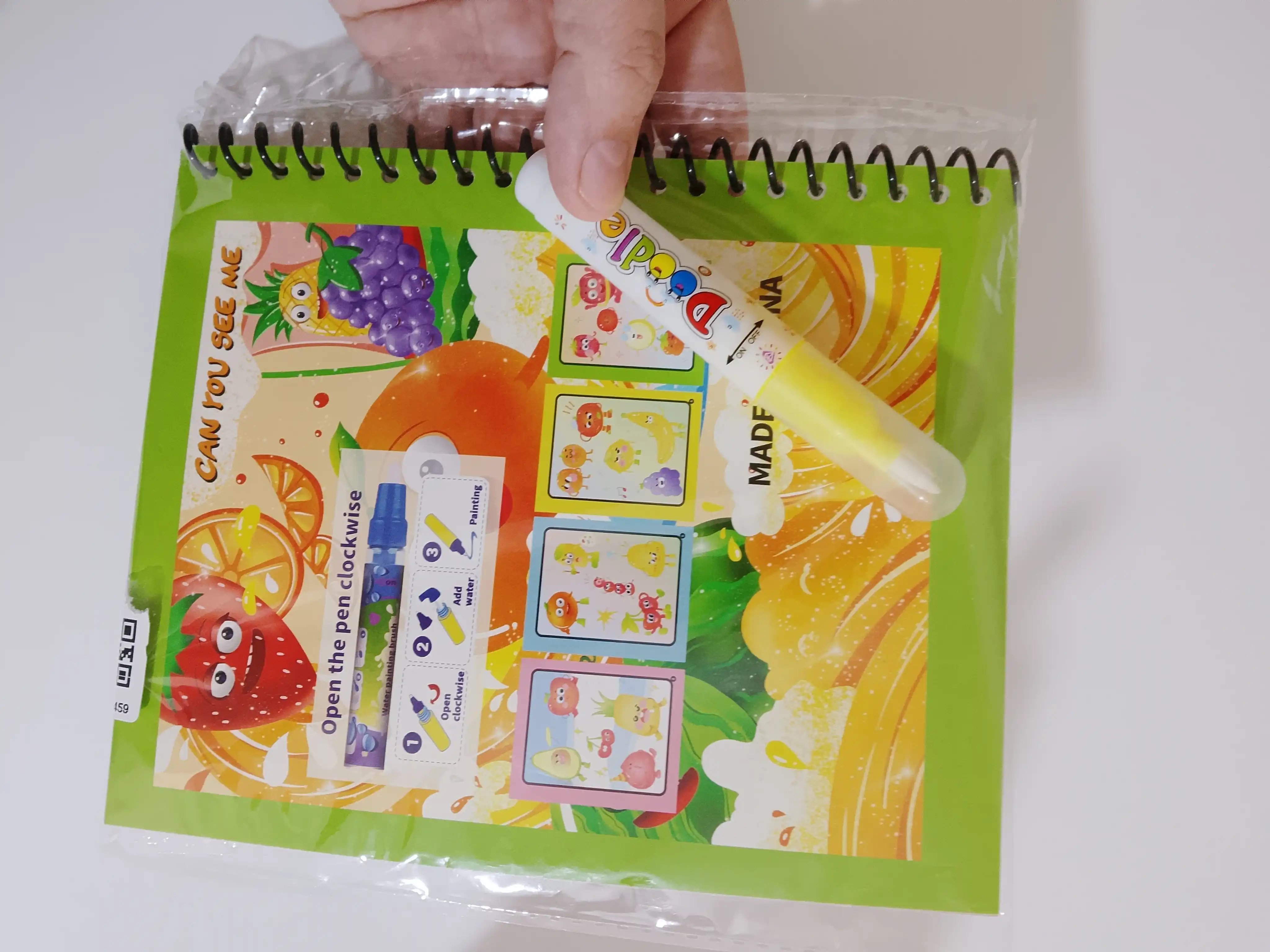 Magic Water Book qayta ishlatiladigan bolalar suv bo'yash kitobi