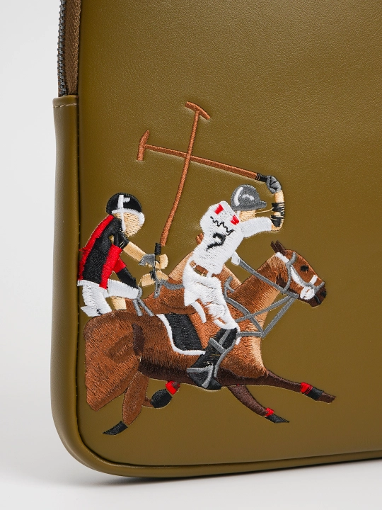 Santa Barbara Polo & Racquet Club мужская барсетка сумка, клатч для ноутбука и документов