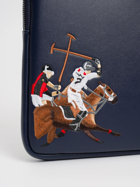 Santa Barbara Polo & Racquet Club мужская барсетка сумка, клатч для ноутбука и документов