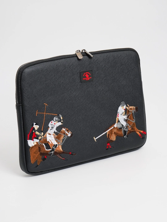 Santa Barbara Polo & Racquet Club мужская барсетка сумка, клатч для ноутбука и документов