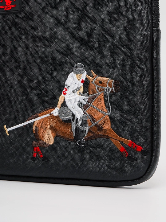 Santa Barbara Polo & Racquet Club мужская барсетка сумка, клатч для ноутбука и документов