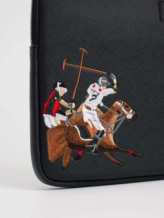 Santa Barbara Polo & Racquet Club мужская барсетка сумка, клатч для ноутбука и документов