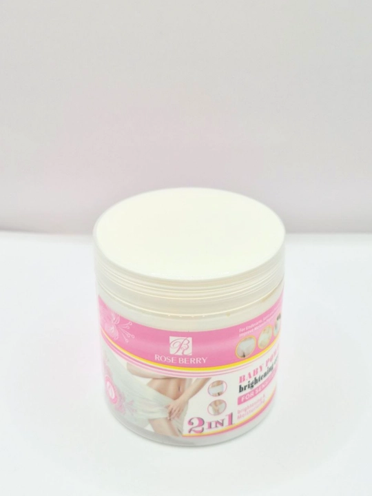 Осветляющий и увлажняющий крем Rose Berry "Baby Powder" для чувствительных зон