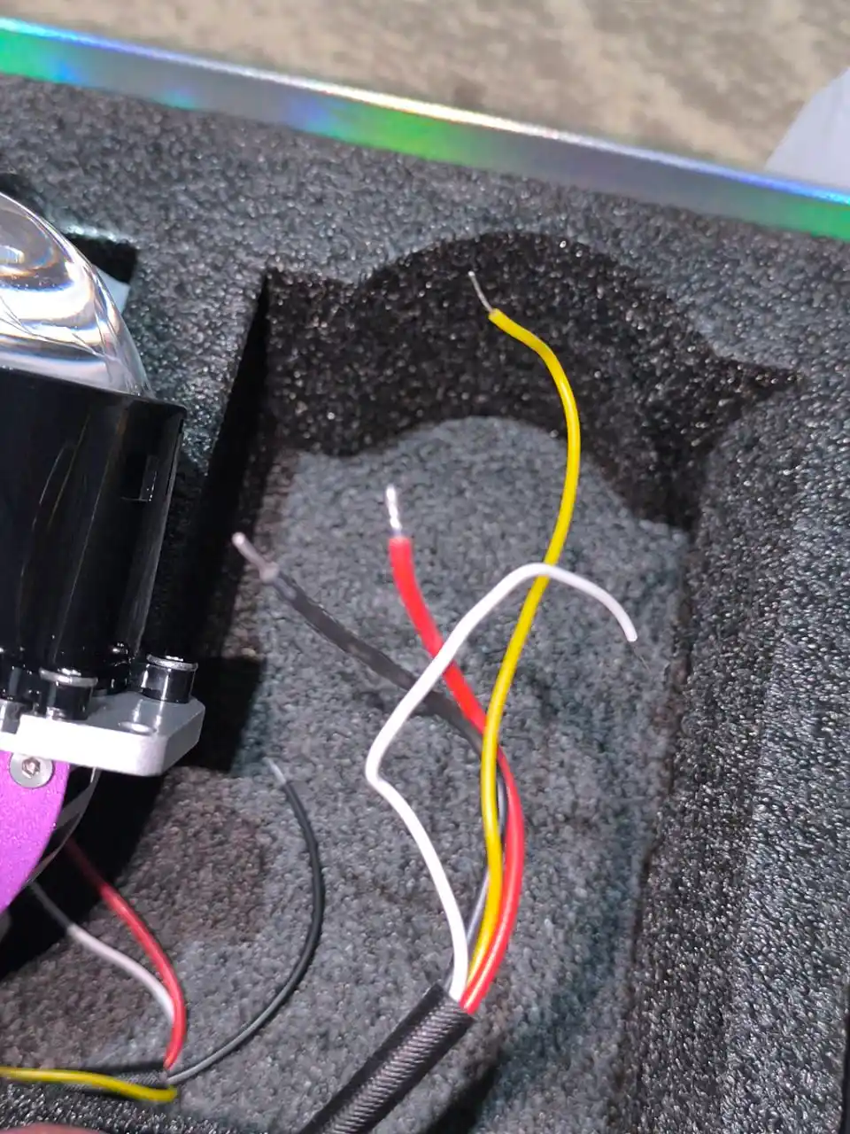 Би лед ZMB линзы в фары 3.0 bi led 12v светодиодные K11