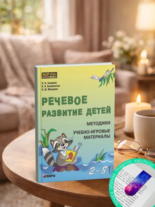 Речевое развитие детей 2-8 лет. Методики. Учебно-игровые материалы - 