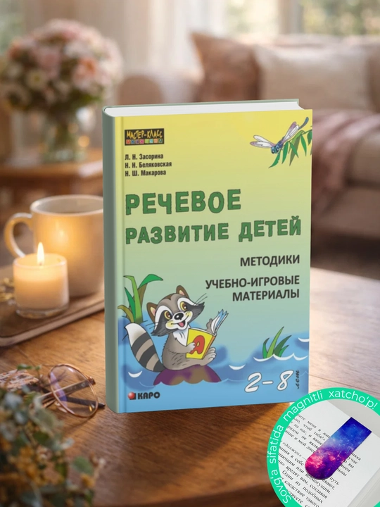 Речевое развитие детей 2-8 лет. Методики. Учебно-игровые материалы