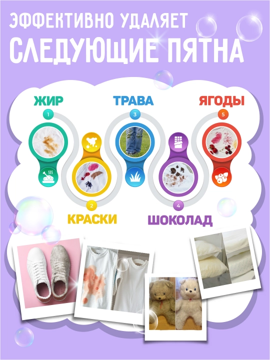 Oxi Baby — детский кислородный пятновыводитель, новая формула