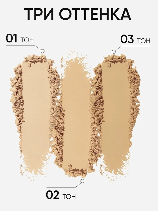 Пудра для лица матирующая LIMONI фотошоп эффект Powder Lace, Transparent Matte