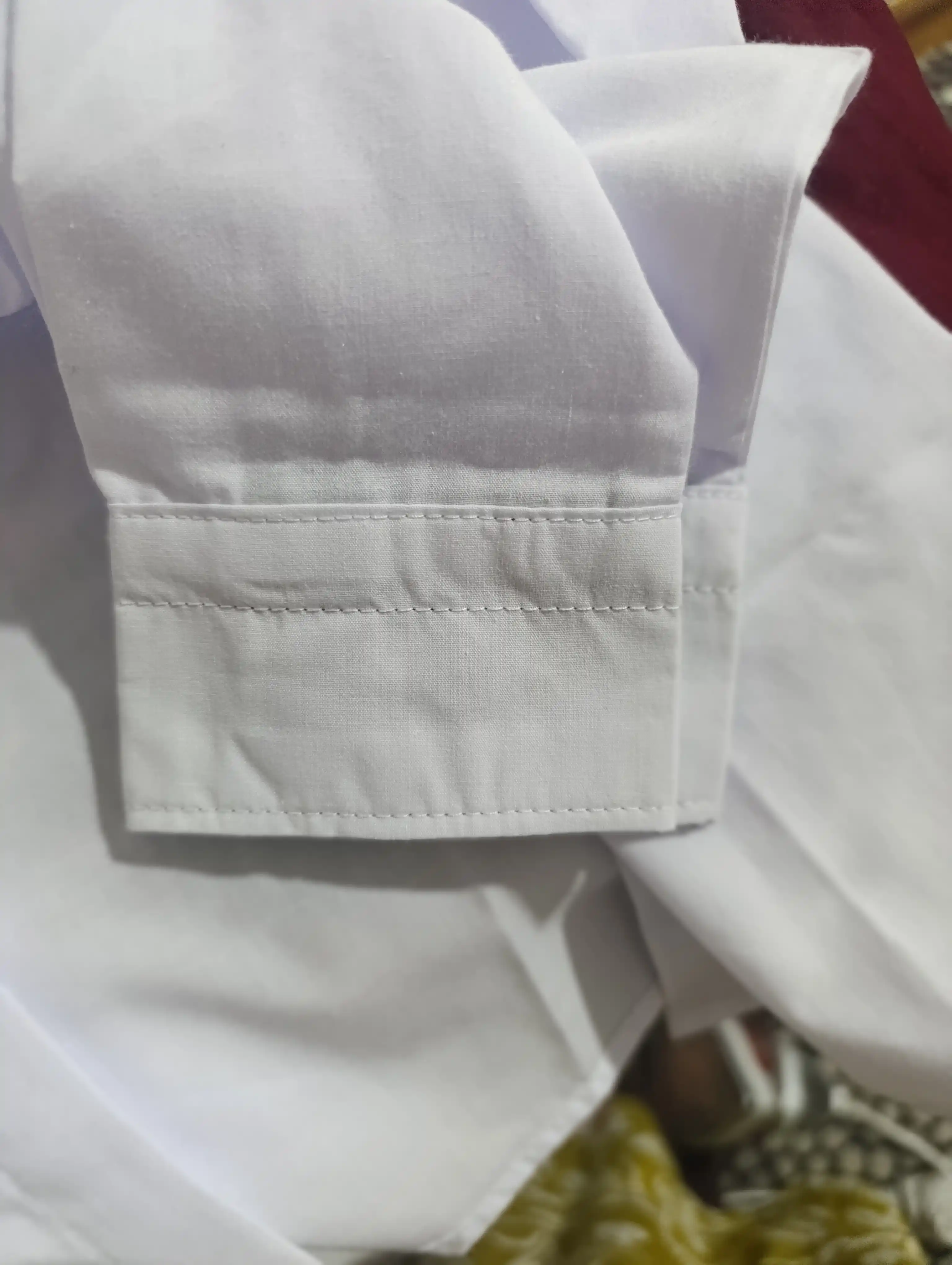 Рубашка для мальчика Slim Fit с длинным рукавом, школьная форма, 7-14 лет