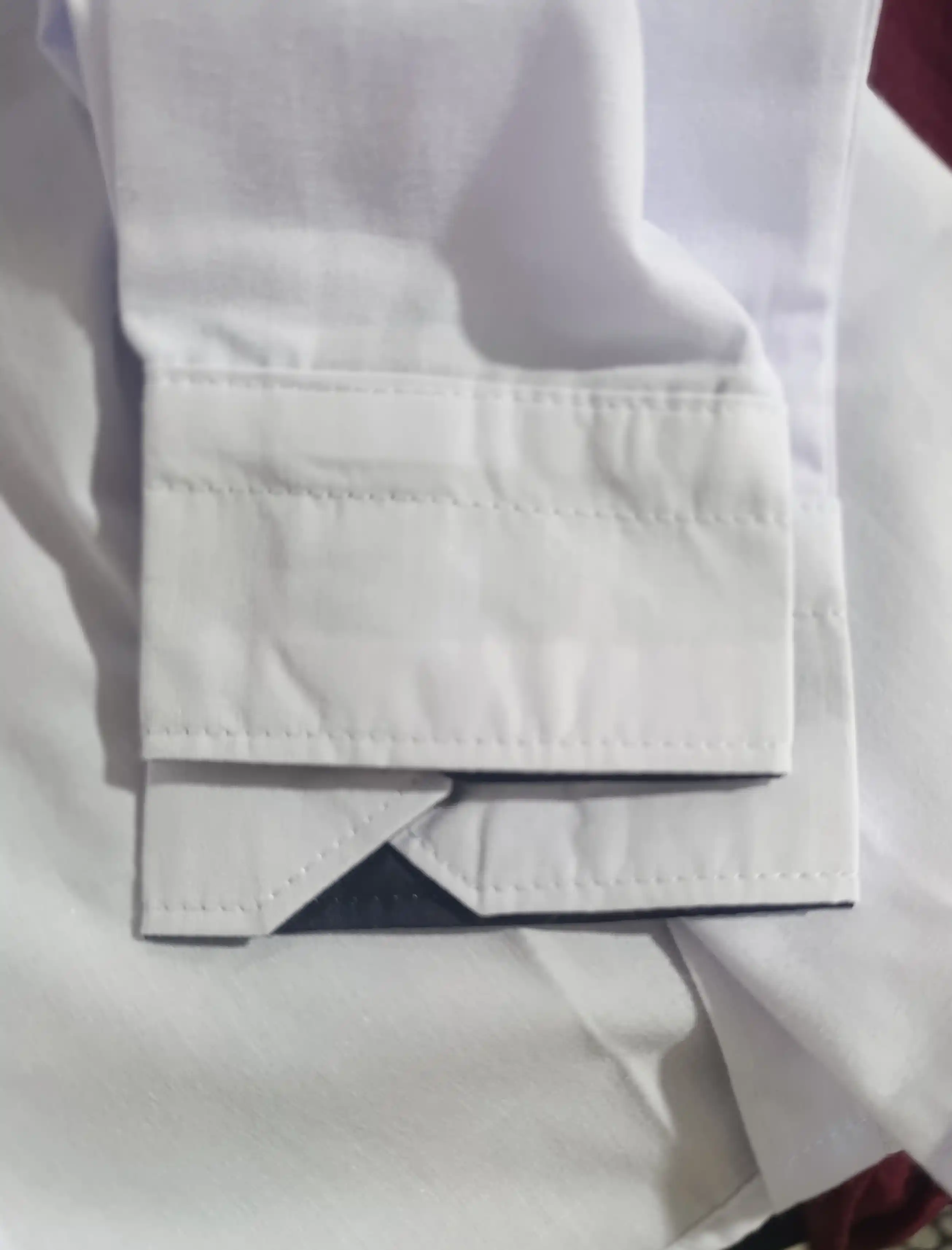 Рубашка для мальчика Slim Fit с длинным рукавом, школьная форма, 7-14 лет