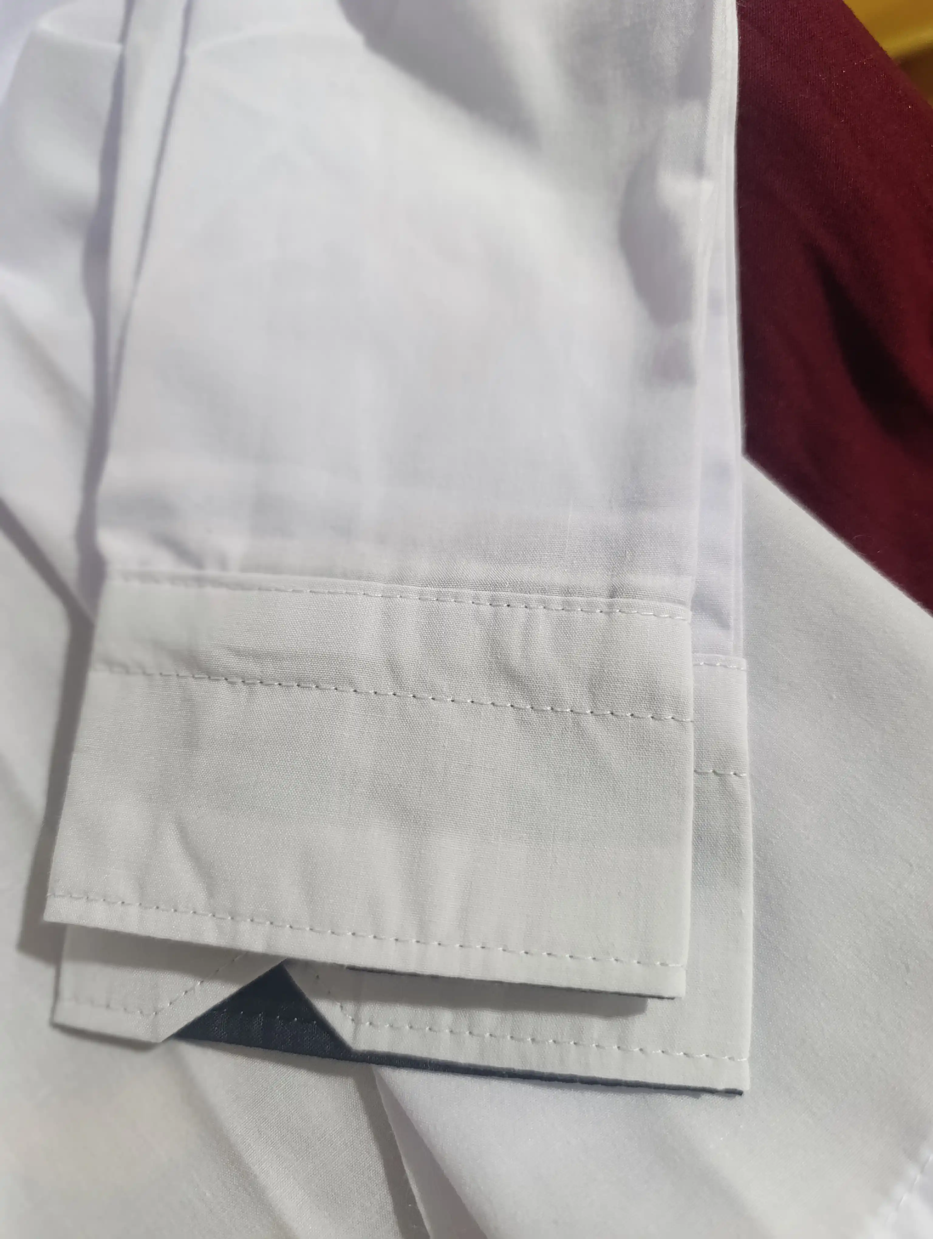 Рубашка для мальчика Slim Fit с длинным рукавом, школьная форма, 7-14 лет
