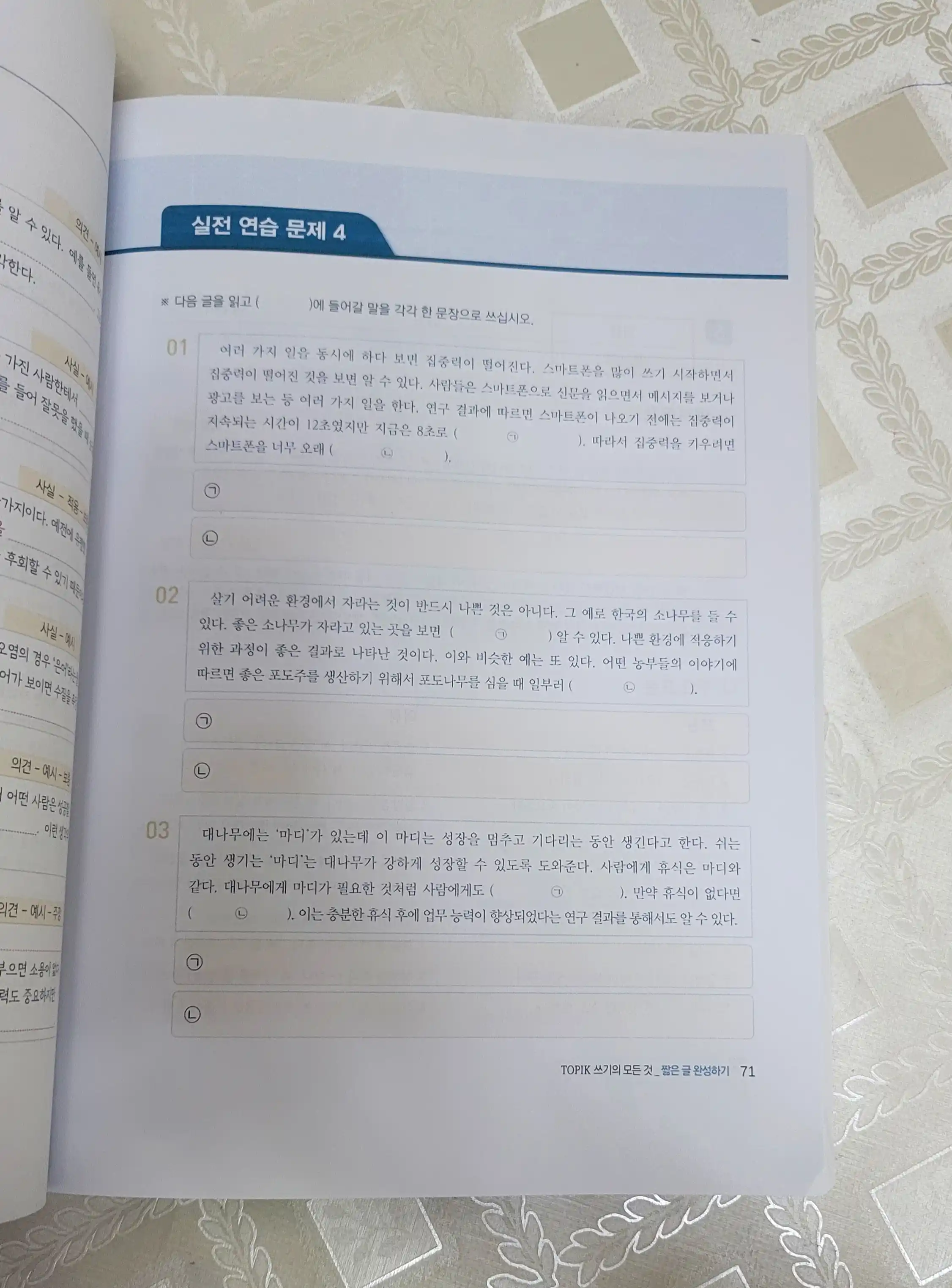 Все о написании TOPIK — Полное руководство по корейскому письму  (A4 Format)