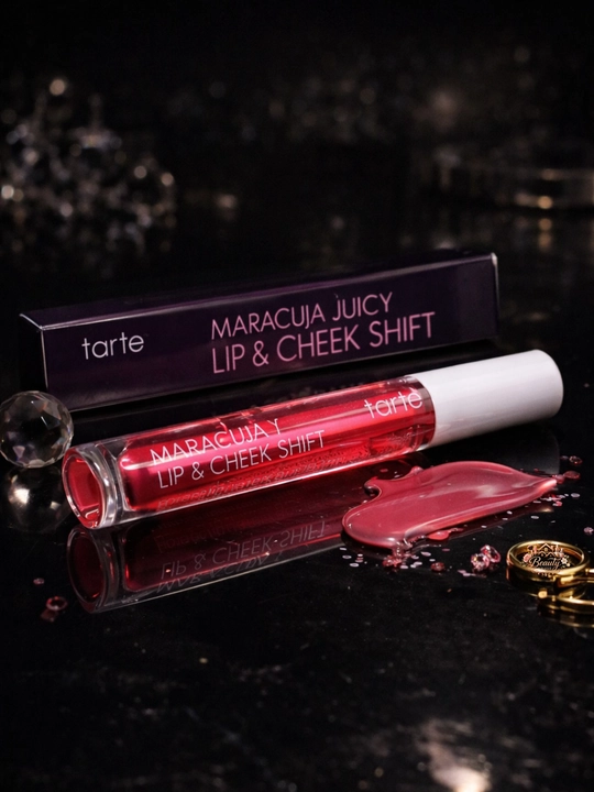 Tarte Maracuja Juicy Lip & Cheek Shift, rangini o‘zgartiruvchi, namlantiruvchi, lab parvarishi