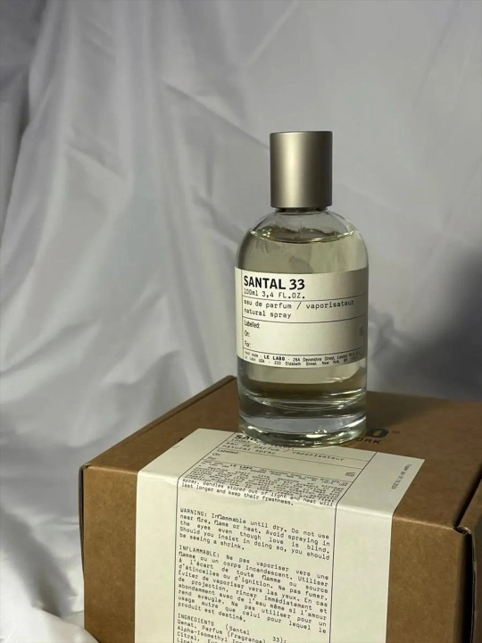 Parfyumlangan suv Santal 33 Le labo - erkaklar va ayollar uchun, 100 ml, Grasse - New