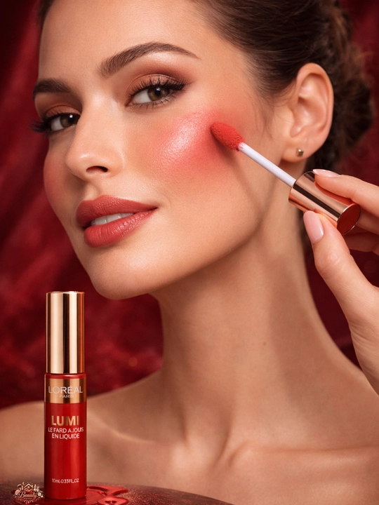 L'Oréal Lumi Liquid Blush, Жидкие Румяна Сияние, Натуральный Цвет Glow 10 мл