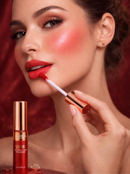L'Oréal Lumi Liquid Blush, Жидкие Румяна Сияние, Натуральный Цвет Glow 10 мл
