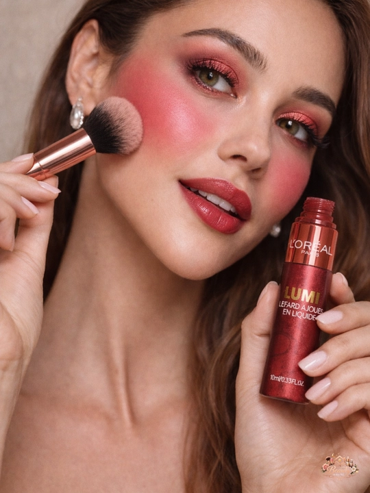 L'Oréal Lumi Liquid Blush, Жидкие Румяна Сияние, Натуральный Цвет Glow 10 мл