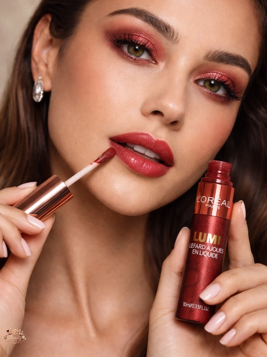 L'Oréal Lumi Liquid Blush, Жидкие Румяна Сияние, Натуральный Цвет Glow 10 мл