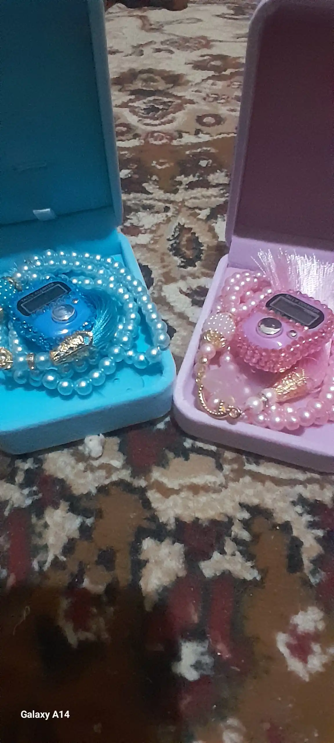 Diniy tasbehlar, elektron hisoblagichli tasbeh, 99 ta munchoq, 8 ta rang, raqamli, zikr hisoblagichi