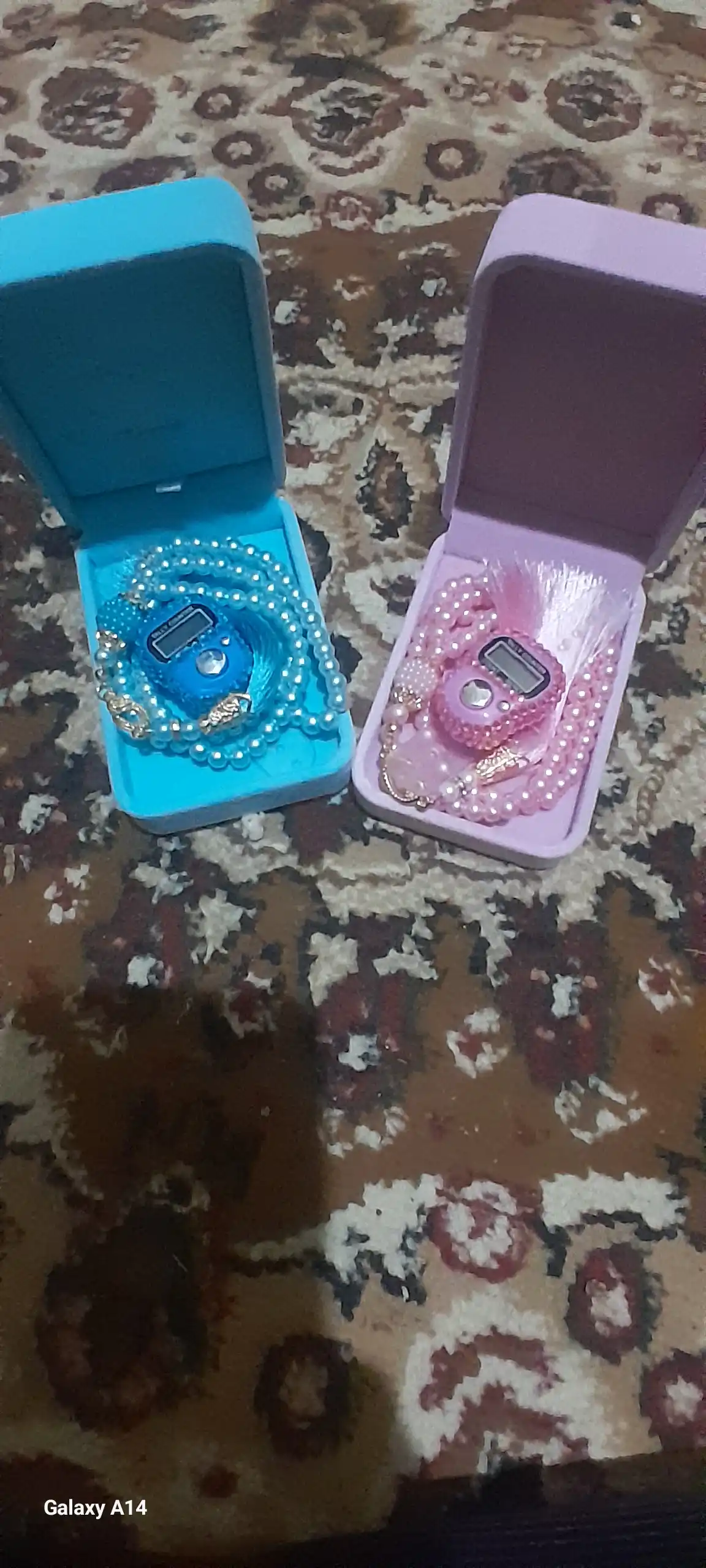 Diniy tasbehlar, elektron hisoblagichli tasbeh, 99 ta munchoq, 8 ta rang, raqamli, zikr hisoblagichi