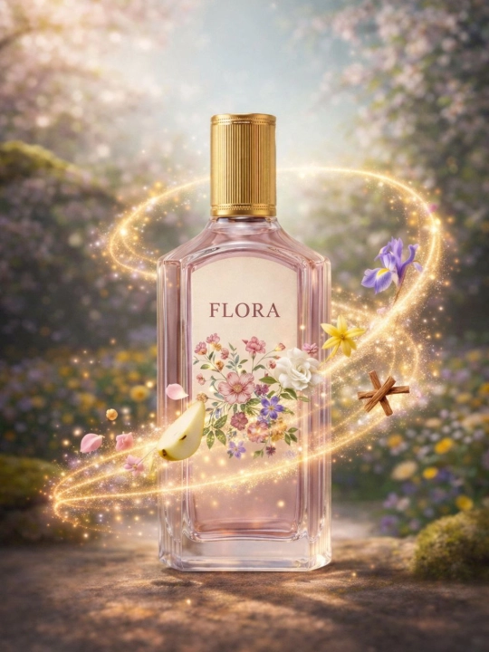 Parfyumlangan suv ayollar uchun atir, Gucci Flora Gorgeus Gardenia-ga asoslangan - 