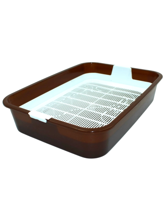 Mushuklar uchun to‘rli maxsus lotoklar, hojatxona, 37,5 * 27 * 7,2 sm, 350 g