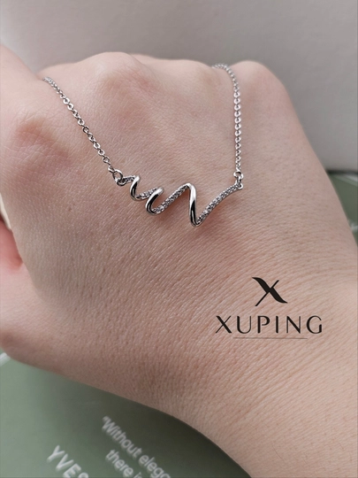 Подвески для женщин, Xuping, 40-45 см — 1001PRT-PODVESKAXUPING1-СЕРЕБРН