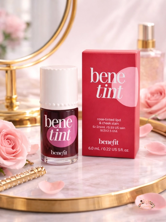 Benefit Benetint 2-in-1 тинт для губ и щек, стойкий, жидкие румяна 12,5 мл - 