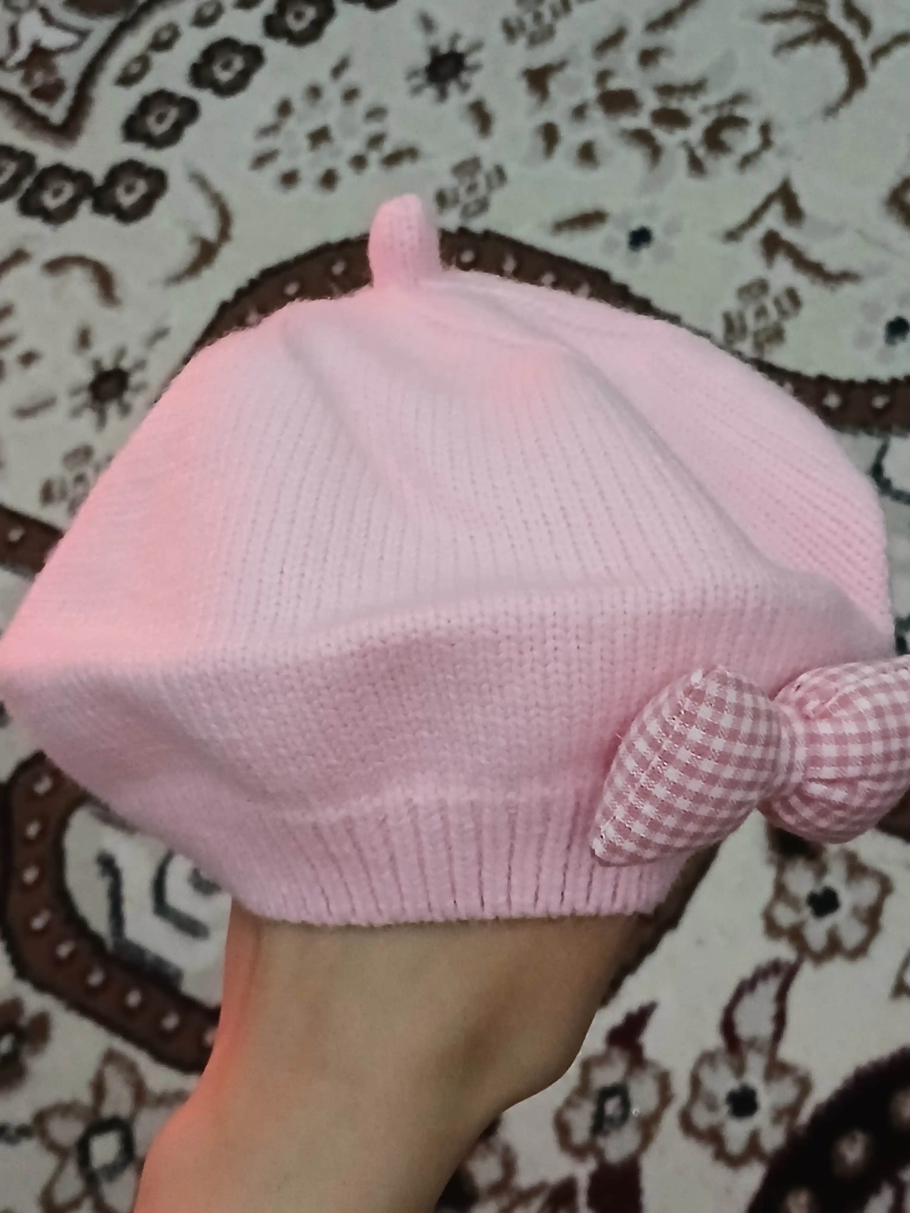Qizaloqlar uchun zamonoviy, stilniy bantli beret, shapka