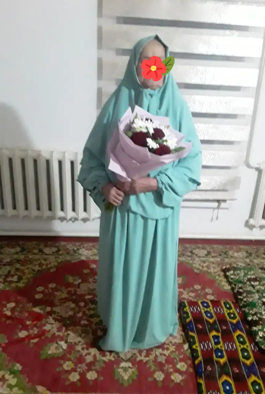 Abaya, ximar, hijobli ko'ylak + himar, umra ziyorati uchun, o'lcham oversayz 42-52