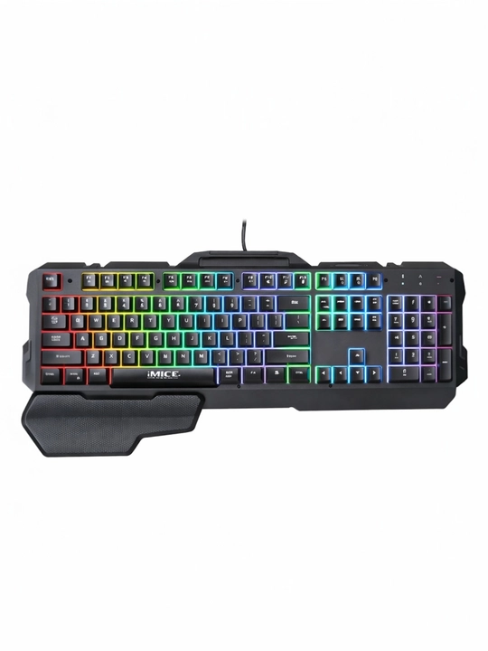 iMICE GK-7000 RGB o‘yin klaviaturasi - chiroqli zamonaviy klaviatura
