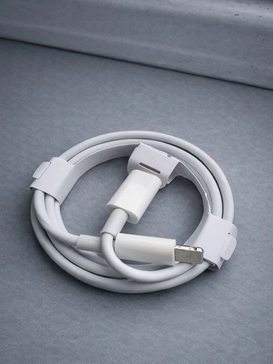 20W tez zaryadlovchi adapter + Type-C/Lightning kabel — iPhone, iPad uchun - 