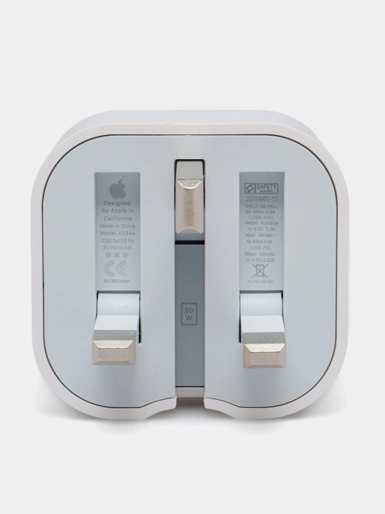 IPhone uchun 20W USB‑C zaryadlovchi, tezkor quvvat adapteri ORG