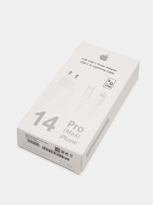 iPhone uchun 35 Vt quvvatlagich, tezkor quvvatlash, Type-C-Lightning kabeli