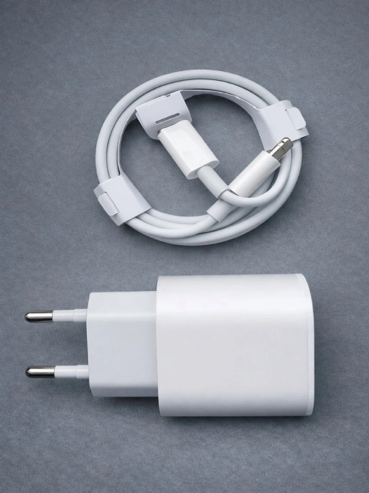 Зарядное устройство 20W + кабель Type-C/Lightning — для iPhone, iPad