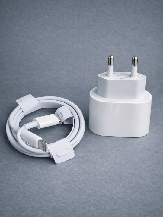 Зарядное устройство 20W + кабель Type-C/Lightning — для iPhone, iPad