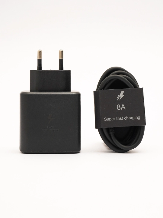 Samsung 45W Super Fast Charger — быстрое зарядное устройство с кабелем USB-C