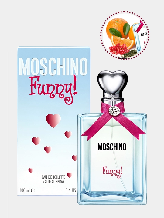 Туалетная вода для женщин Moschino Funny подарочная, 100 мл - 