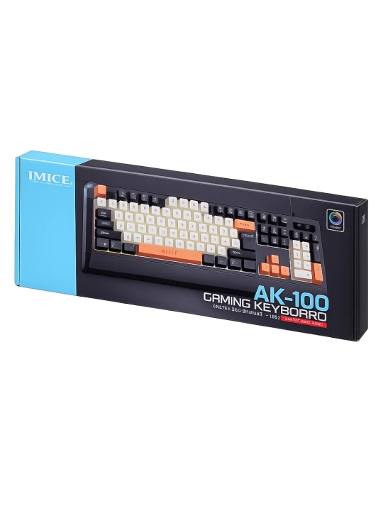 IMICE AK-100 Gaming Klaviatura – Zamonaviy Dizayn va RGB Yoritish