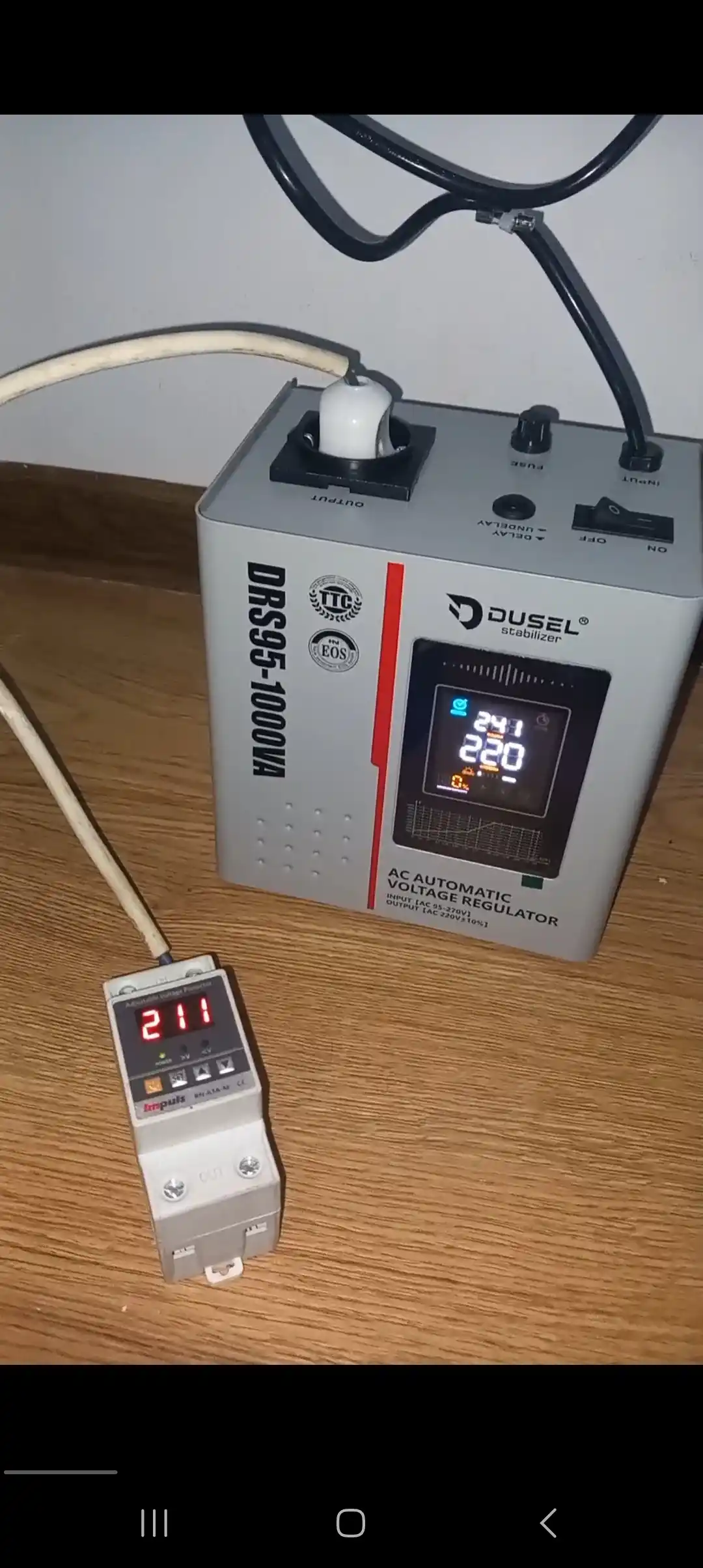 Dusel kuchlanish stabilizatori 1KVA, 2KVA, 5KVA
