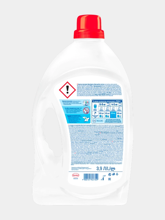 Vernel dan ishlab chiqarilgan oq va och rangli matolar uchun Persil Freshness kir yuvish geli, 3.9 l, 60 marta yuvish