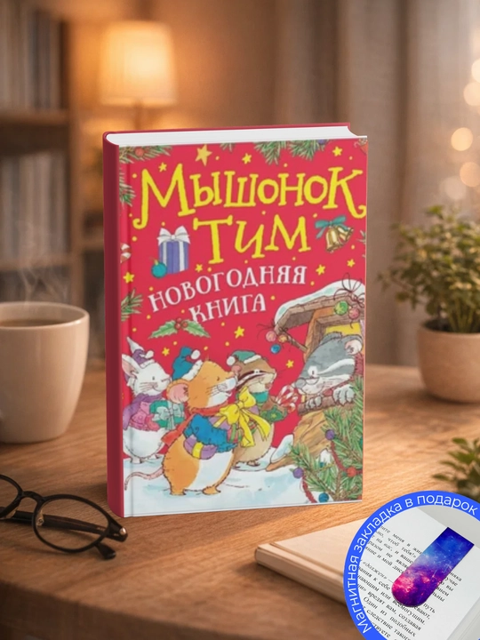 Анна  Казалис-Мышонок Тим. Новогодняя книга - 