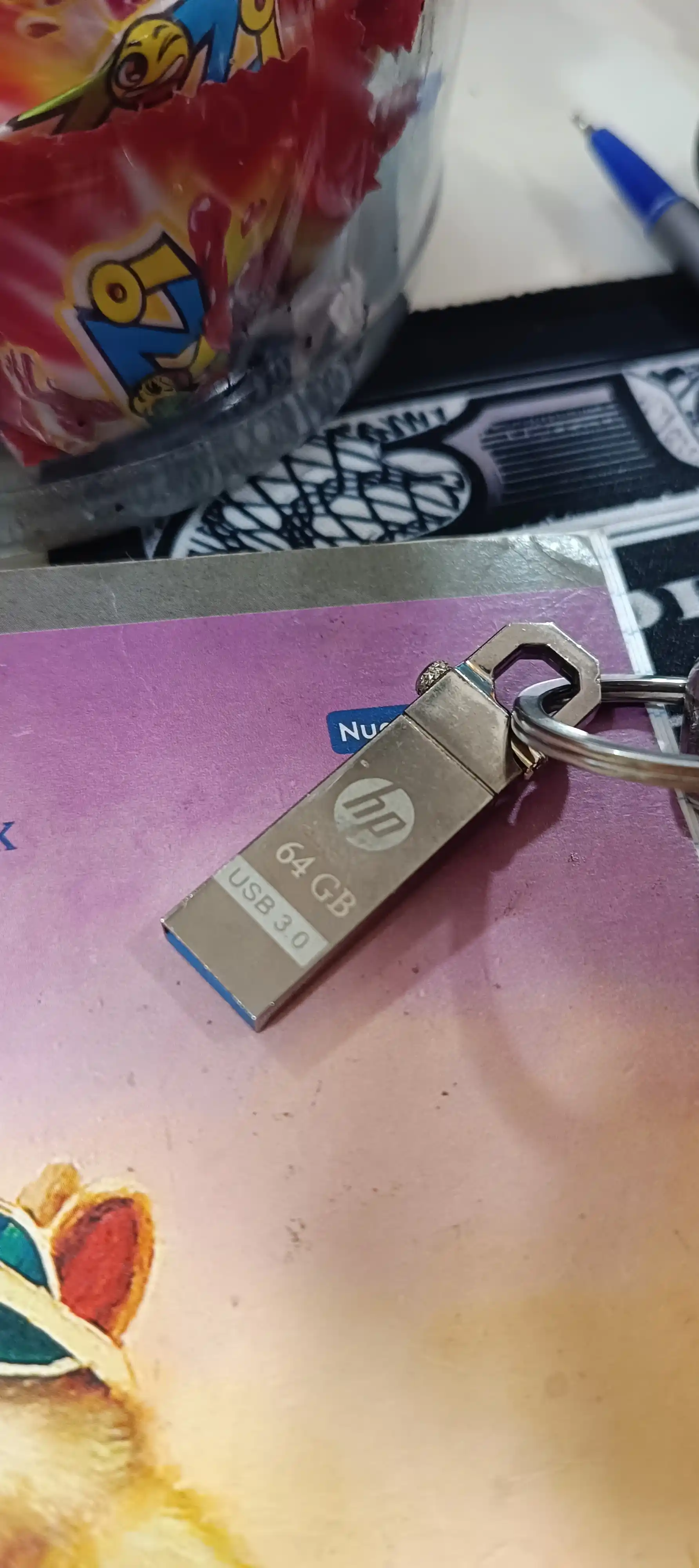 Флешка  8ГБ, 64ГБ, 128 ГБ USB-2.0 HP, для компьютеров